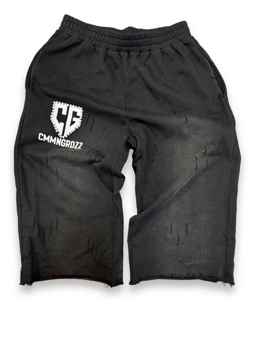 CG Black Long Shorts